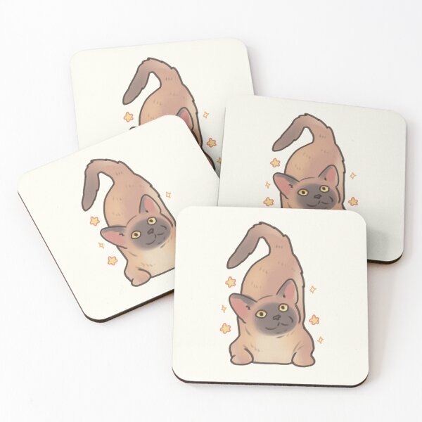 Item preview, Burmese cat art  designed and sold by Artofmayara.