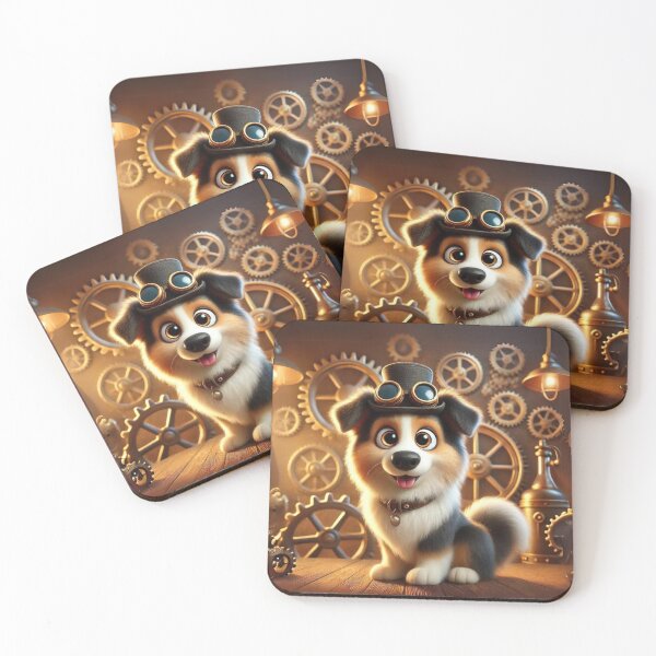 Item preview, Steampunk Collie Mix designed and sold by Sillytoe.