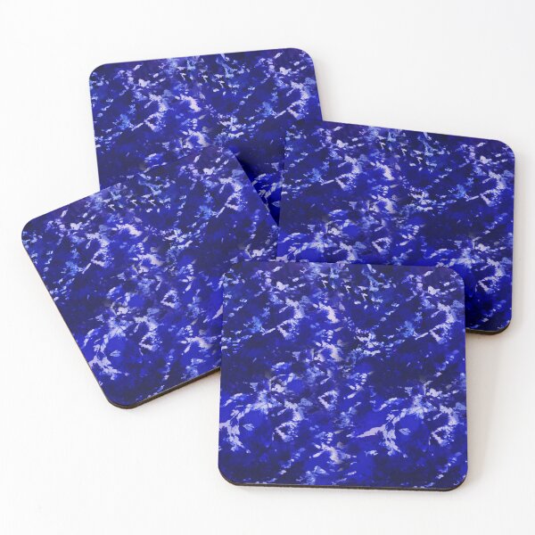 Item preview, Abstract blue water stone designed and sold by SueKnox.