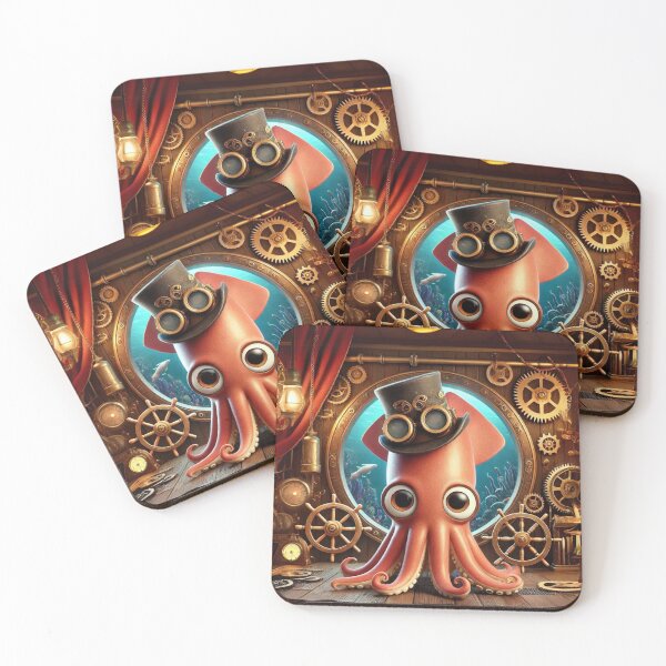 Item preview, Steampunk Colossal Squid designed and sold by Sillytoe.