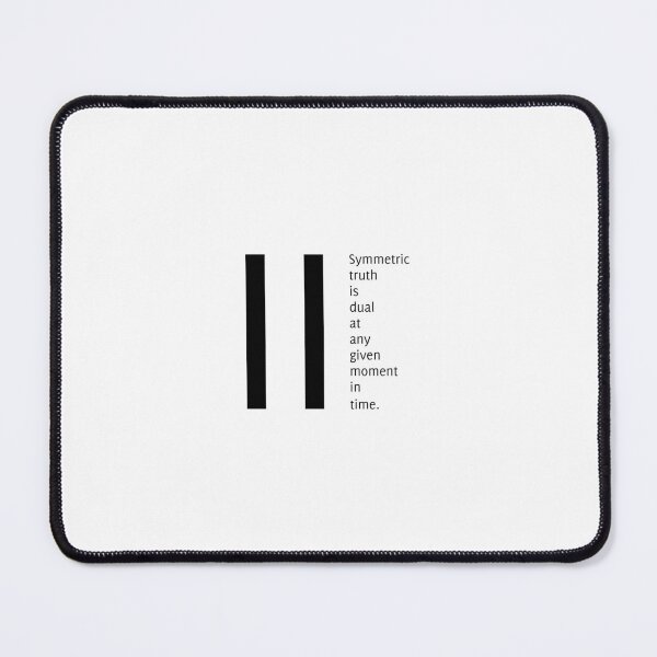 Item preview, Dual Truth: Symmetry in Every Moment, Unique designed and sold by villacreativa.