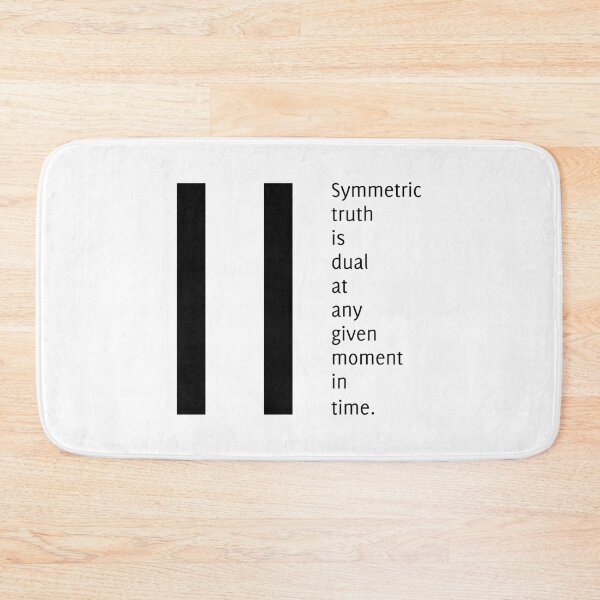 Item preview, Dual Truth: Symmetry in Every Moment, Unique designed and sold by villacreativa.