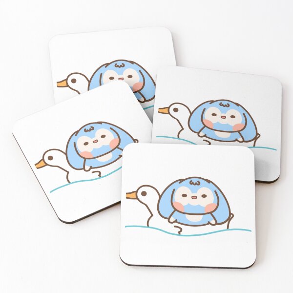 Item preview, Duck bear across the river designed and sold by AnlunaKim.