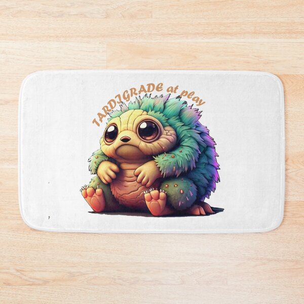 Item preview, Tardigrade at Play - Cute and adorable WaterBear for ScienceArt lovers designed and sold by DesignDen1587.