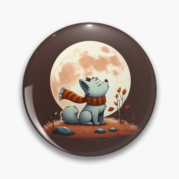 Item preview, Autumn Wolf Moon designed and sold by svarupa.