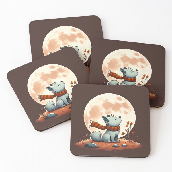 Item preview, Autumn Wolf Moon designed and sold by svarupa.