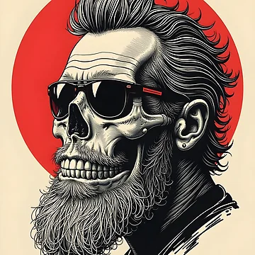 Artwork thumbnail, Bearded man by RobiCom