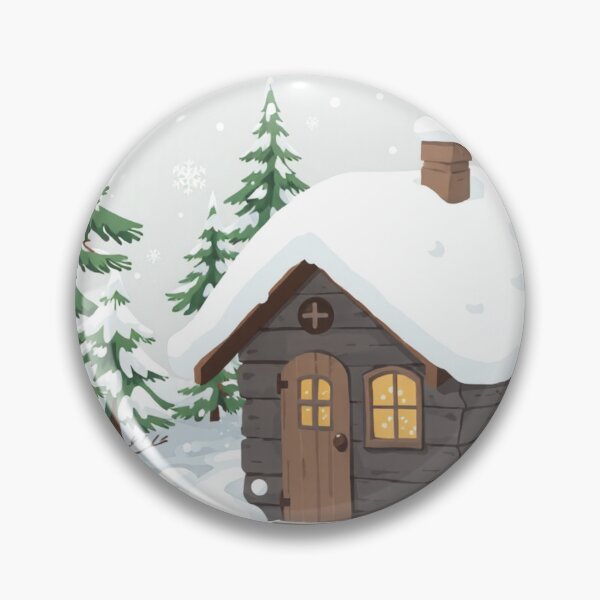 Item preview, Cozy Cabin in the Snow designed and sold by Penelope-jk.