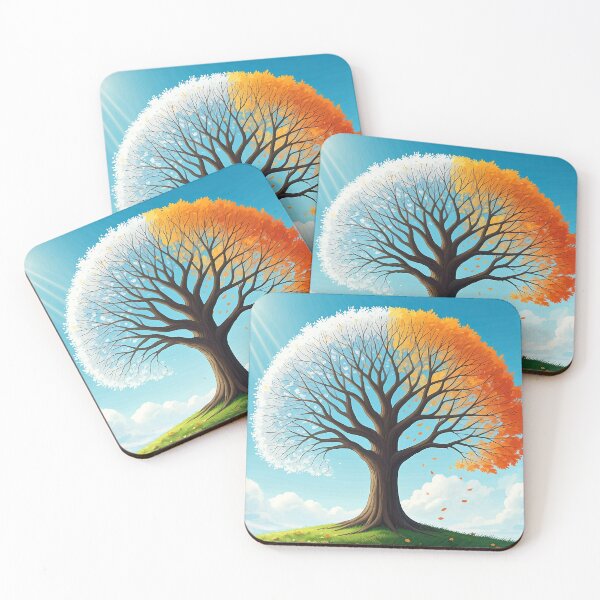 Item preview, The Seasons of Life Captured in One Beautiful Tree designed and sold by prkpuriku.