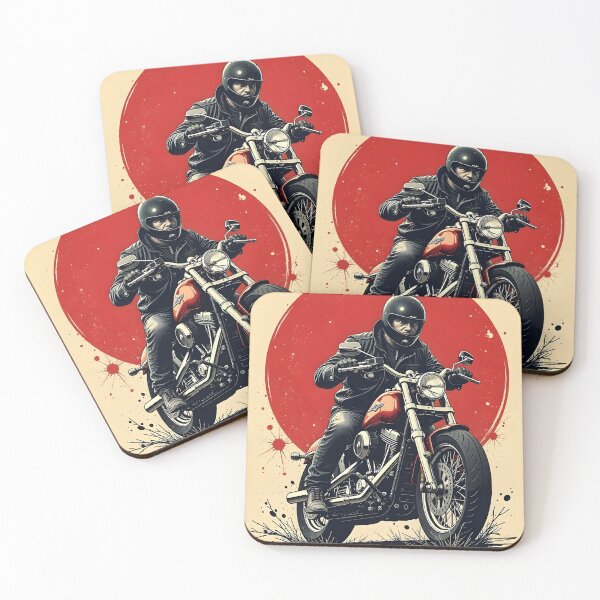 Item preview, A motorcyclist riding designed and sold by RobiCom.