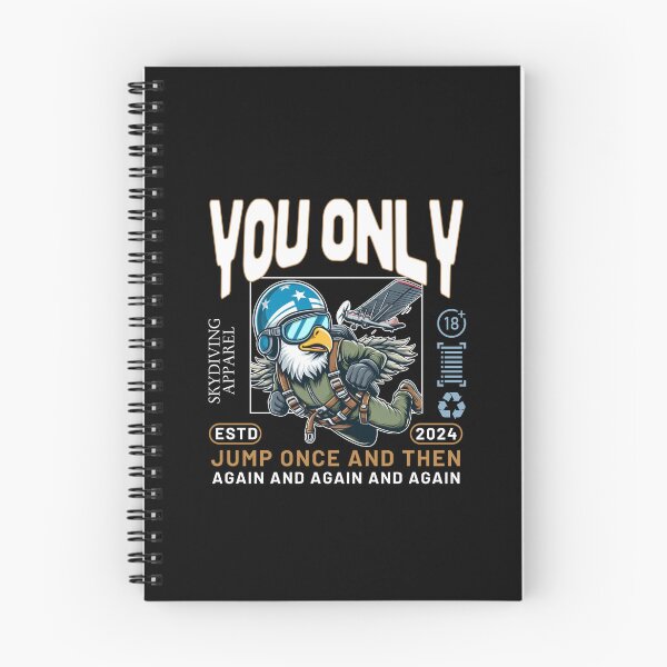 Item preview, You only jump once and then again and again and again designed and sold by Peerless-Prime.