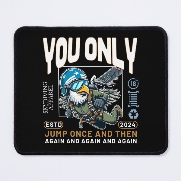 Item preview, You only jump once and then again and again and again designed and sold by Peerless-Prime.