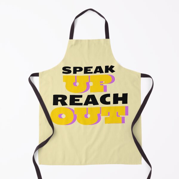 Item preview, Speak up reach out - Mental health awareness designs - Mental health matters designed and sold by ScientistArtist.