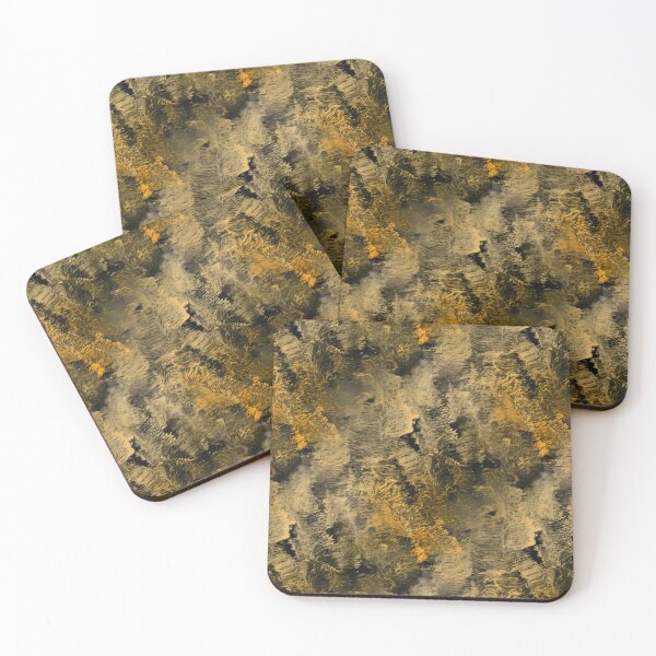 Item preview, Grunge Abstract Textured Pattern in Yellow designed and sold by Artistestella.
