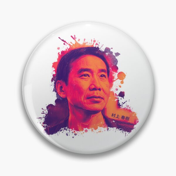 Item preview, Haruki Murakami Portrait designed and sold by RemonMichel.