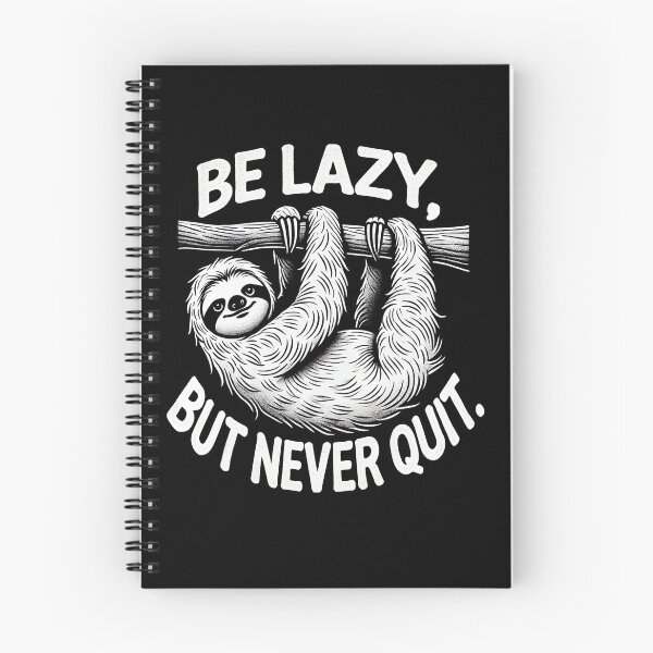 Item preview, Be Lazy, But Never Quit! | Motivational/Inspirational series | designed and sold by pafkrusk.