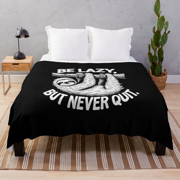 Item preview, Be Lazy, But Never Quit! | Motivational/Inspirational series | designed and sold by pafkrusk.