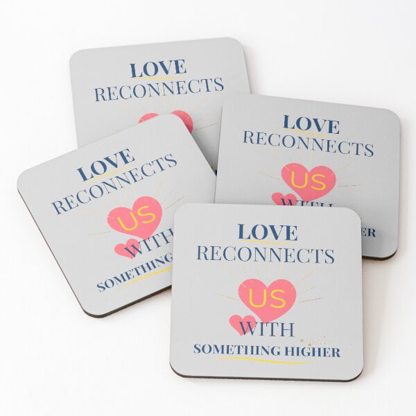 Item preview, LOVE RECONNECTS US WITH SOMETHING HIGHER designed and sold by ARUN VASWANI.