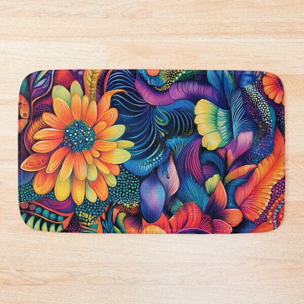 Item preview, Vibrant Colorful Floral Patterns designed and sold by Fab-Haven.