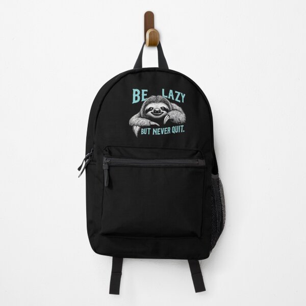 Item preview, Be Lazy, But Never Quit! | Motivational/Inspirational series | designed and sold by pafkrusk.