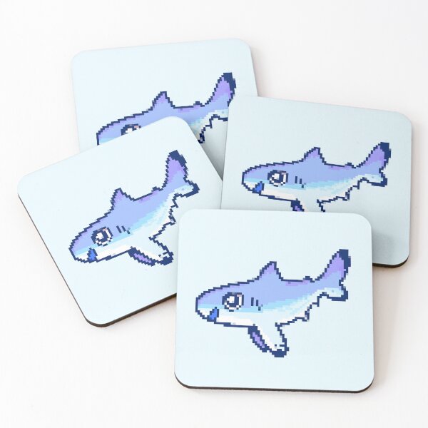Item preview, Pixel art Shark  designed and sold by Artofmayara.