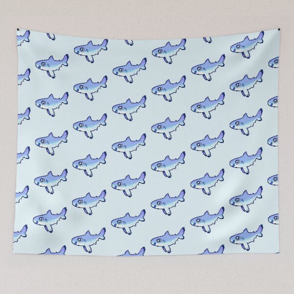 Item preview, Pixel art Shark  designed and sold by Artofmayara.