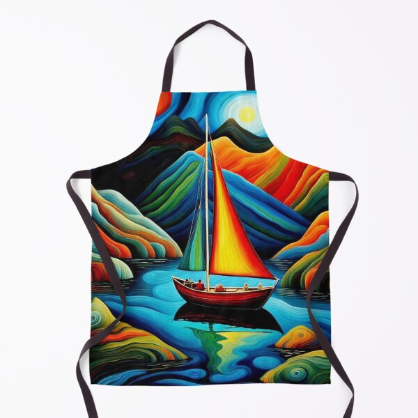Item preview, Boat in fjord 10 designed and sold by George Hutton Hunter.