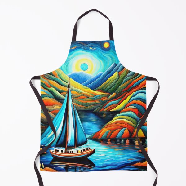 Item preview, Boat in fjord 13 designed and sold by George Hutton Hunter.