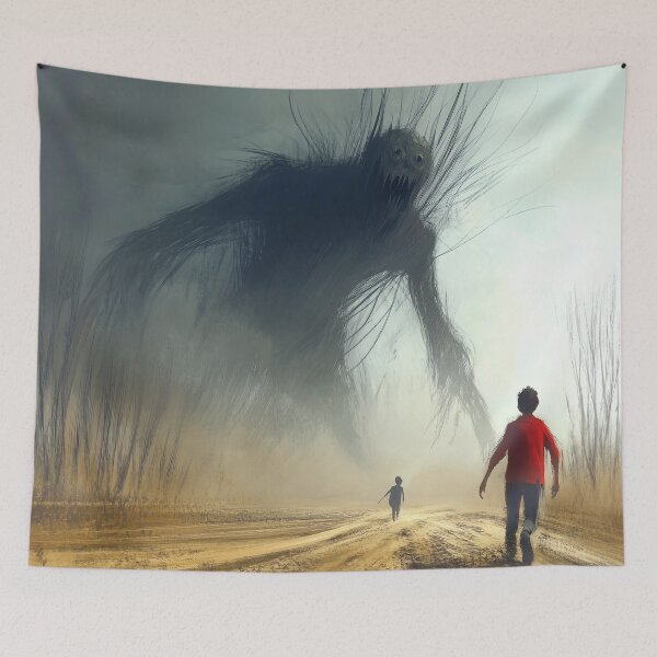 Item preview, The Shadow Monster Lurks designed and sold by landletsy.