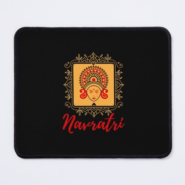 Item preview,  Navratri devi face and rangoli design 7 designed and sold by mndesignworx.