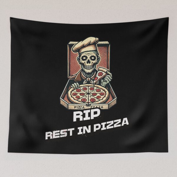 Item preview, Rest In Pizza Funny Pizza Lover Saying designed and sold by LuminOrb.