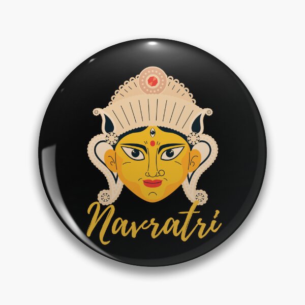 Item preview, Navratri devi face  of durga Ma and rangoli design 8 designed and sold by mndesignworx.