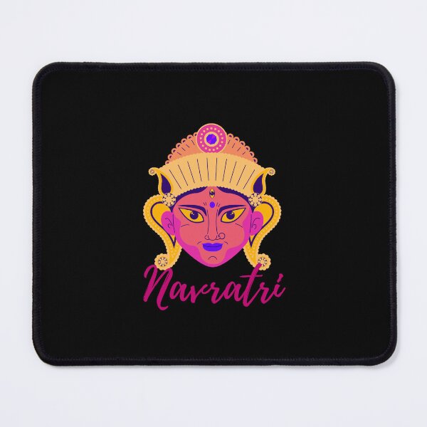 Item preview, Navratri devi face  of durga Ma and rangoli design 9 designed and sold by mndesignworx.
