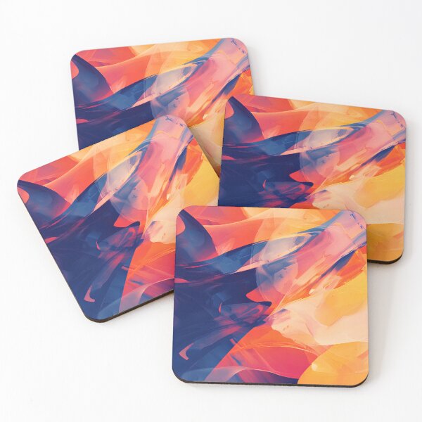 Item preview, Flowing Shapes in Gradient Colors designed and sold by Fab-Haven.