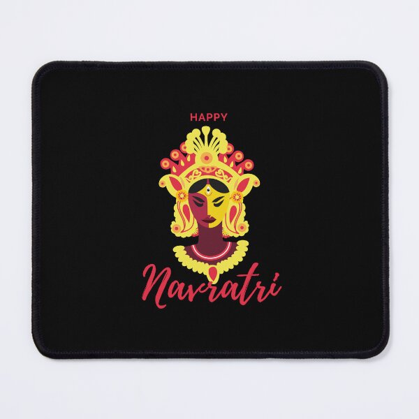 Item preview, Navratri devi face and rangoli design 6 designed and sold by mndesignworx.