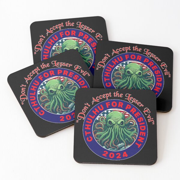 Item preview, CTHULU FOR PRESIDENT 2024 PATRIOTIC 1 designed and sold by Marni Scofidio Desi9ns.