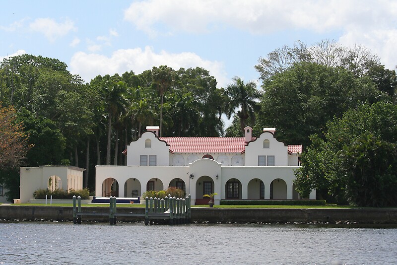 "Harvey Firestone's House Riverside View" by Karen Moore Redbubble