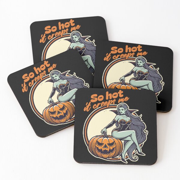 Item preview, So Hot It Creeps Me Lustiger Halloween Spruch designed and sold by LuminOrb.