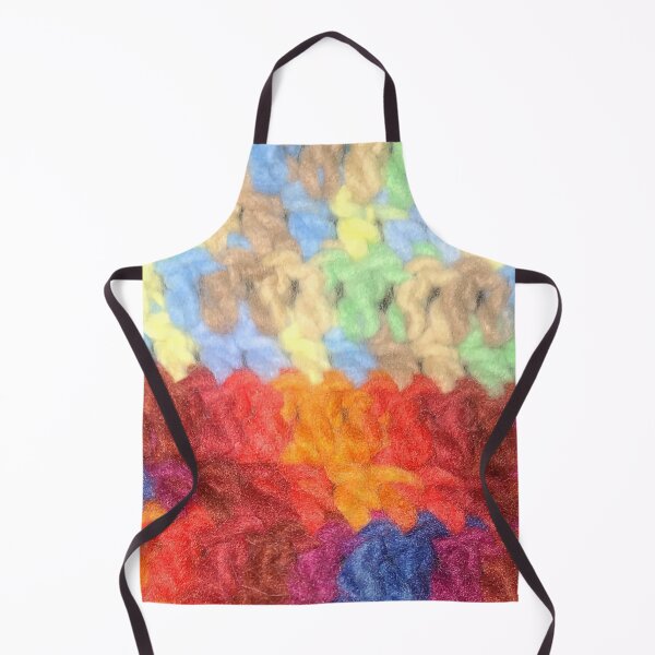 Item preview, Colourful Crocheted Fabric designed and sold by larissa-myrie.