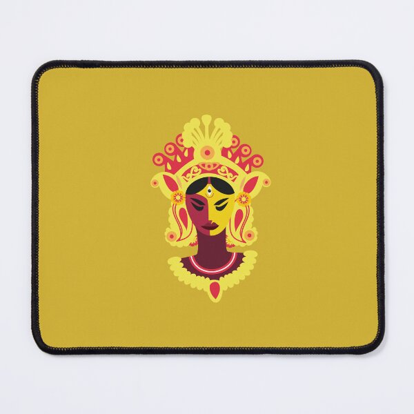 Item preview,  Navratri devi face and rangoli design12 designed and sold by mndesignworx.