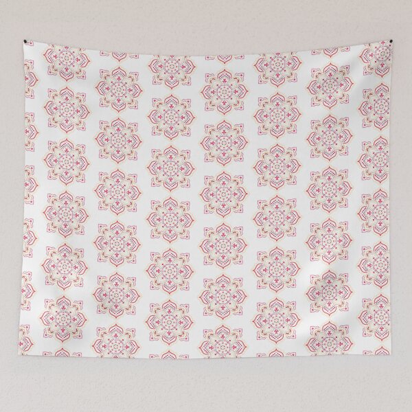 Item preview, Pink Yellow Mandala Flower  designed and sold by ART SIFA.