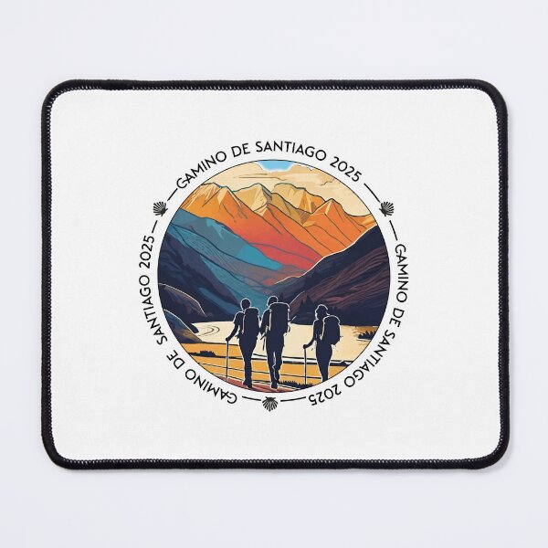 Item preview, CAMINO DE SANTIAGO-SPAIN-backpackers 2025 designed and sold by designkb.