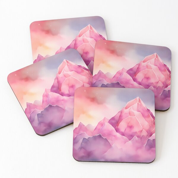 Item preview, Pink Crystal Mountain designed and sold by CalmnessbyChoice.