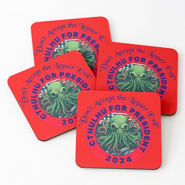Item preview, CTHULU FOR PRESIDENT 2024 PATRIOTIC 2 designed and sold by Marni Scofidio Desi9ns.