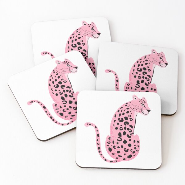 Item preview, Pink leopard. African Cheetah. designed and sold by CoCoArt-Ua.