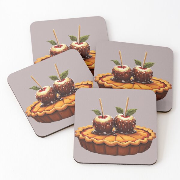 Item preview, Candy apple pumpkin pie designed and sold by BlackCoralArt.