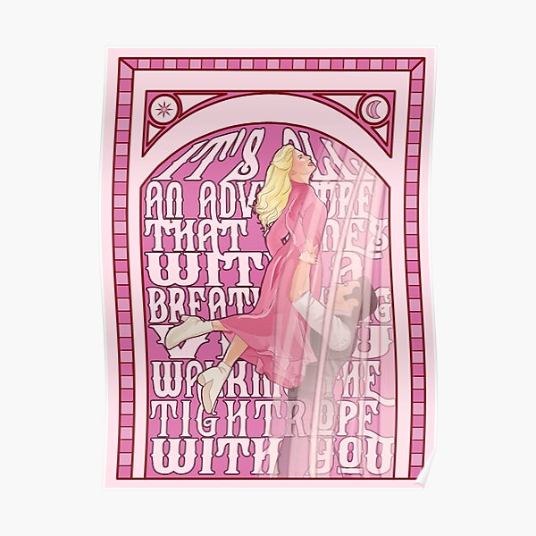 "tightrope" Poster for Sale by ohnoballoons Redbubble