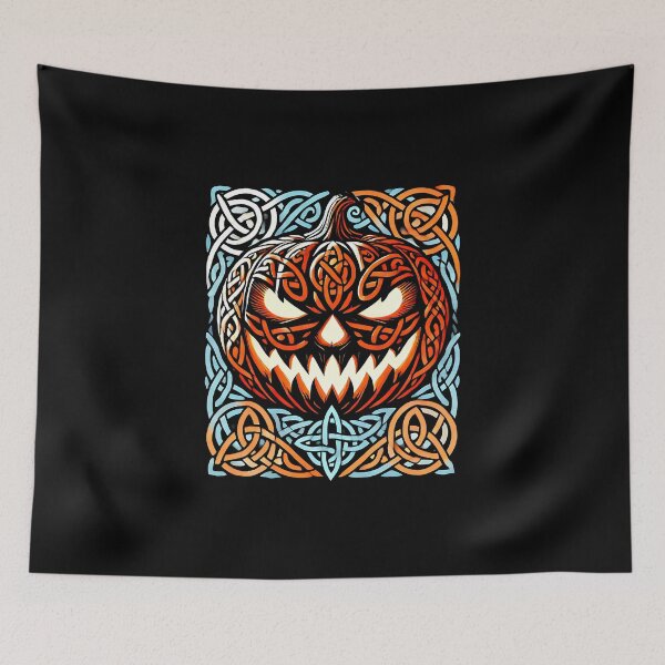 Item preview, Jack-o'-Lantern with a Twist -  - Celtic Samhain/Halloween designed and sold by Sovietmovies.