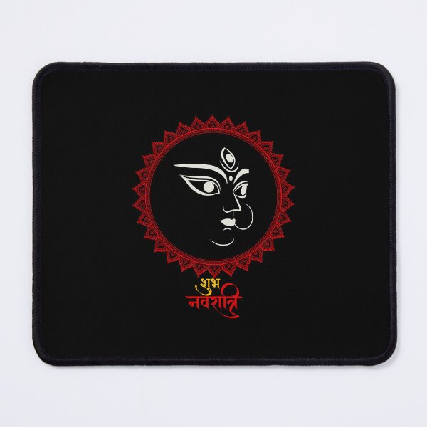 Item preview, Navratri devi face  of durga Ma and rangoli design 14 designed and sold by mndesignworx.