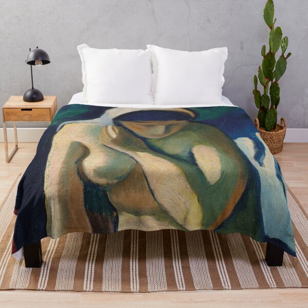 Item preview, August Macke, naked girl with headscarf designed and sold by Mauswohn.